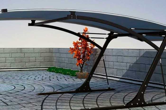 Сборный навес