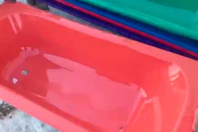 колеровка ванны