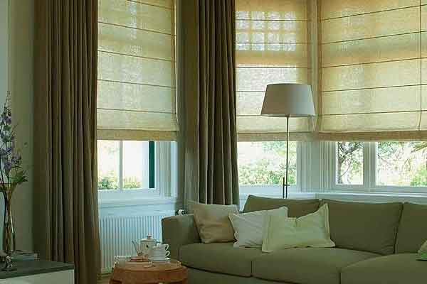 Дизайн штор в гостиную