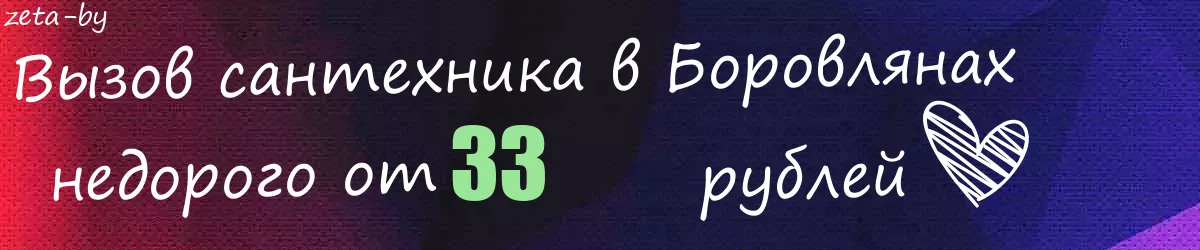 Сантехник в Боровлянах